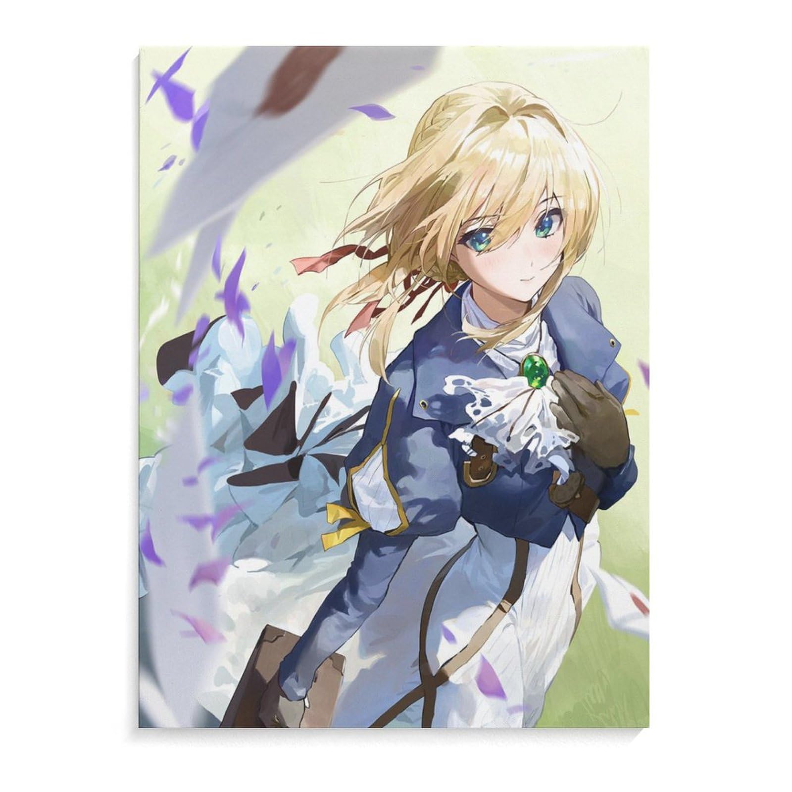 ヴァイオレット・エバーガーデン　ポスター 額縁付き Amazon.co.jp: ヴァイオレットエヴァーガーデン イラスト 掛け絵